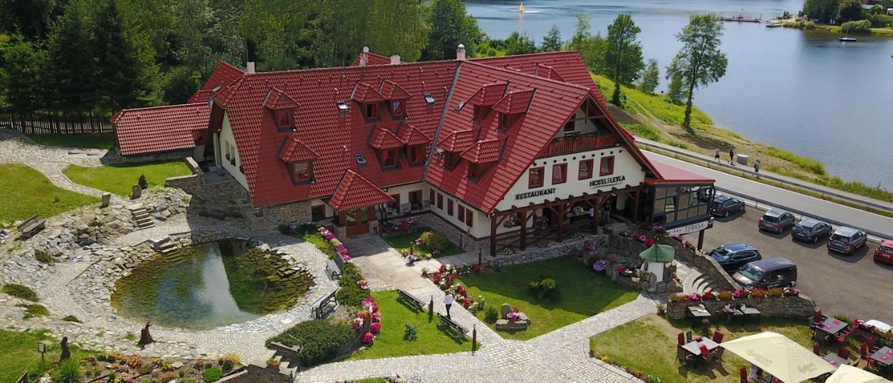 Hotel Leyla Frymburk Luaran gambar